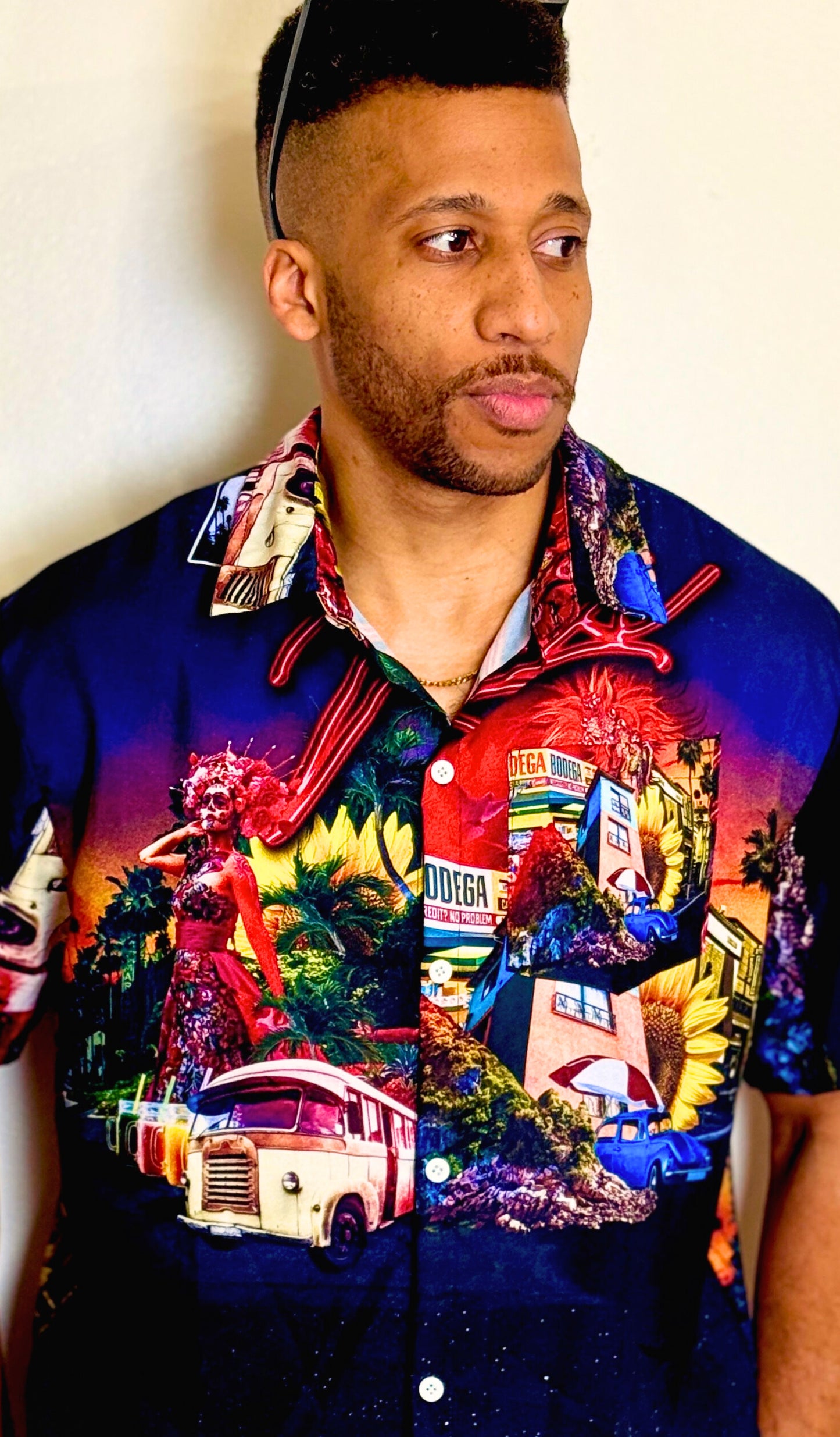 1. Latin Nights Button Up