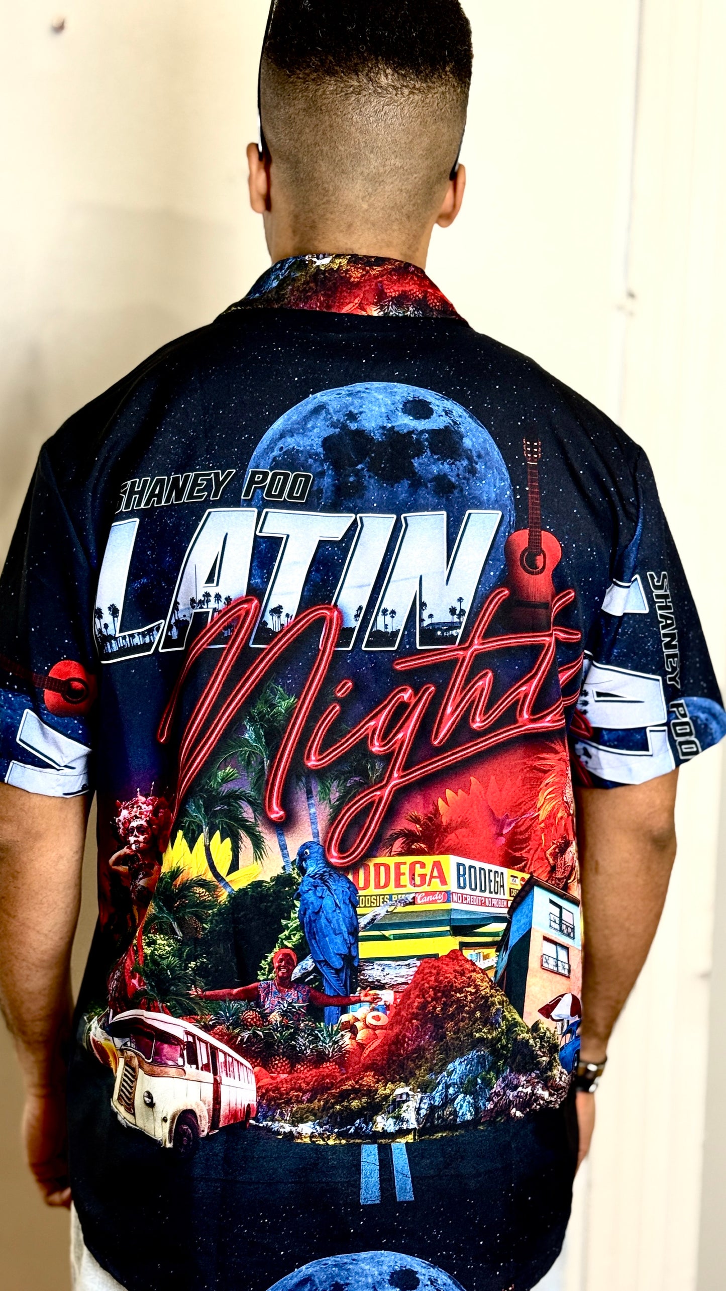 1. Latin Nights Button Up