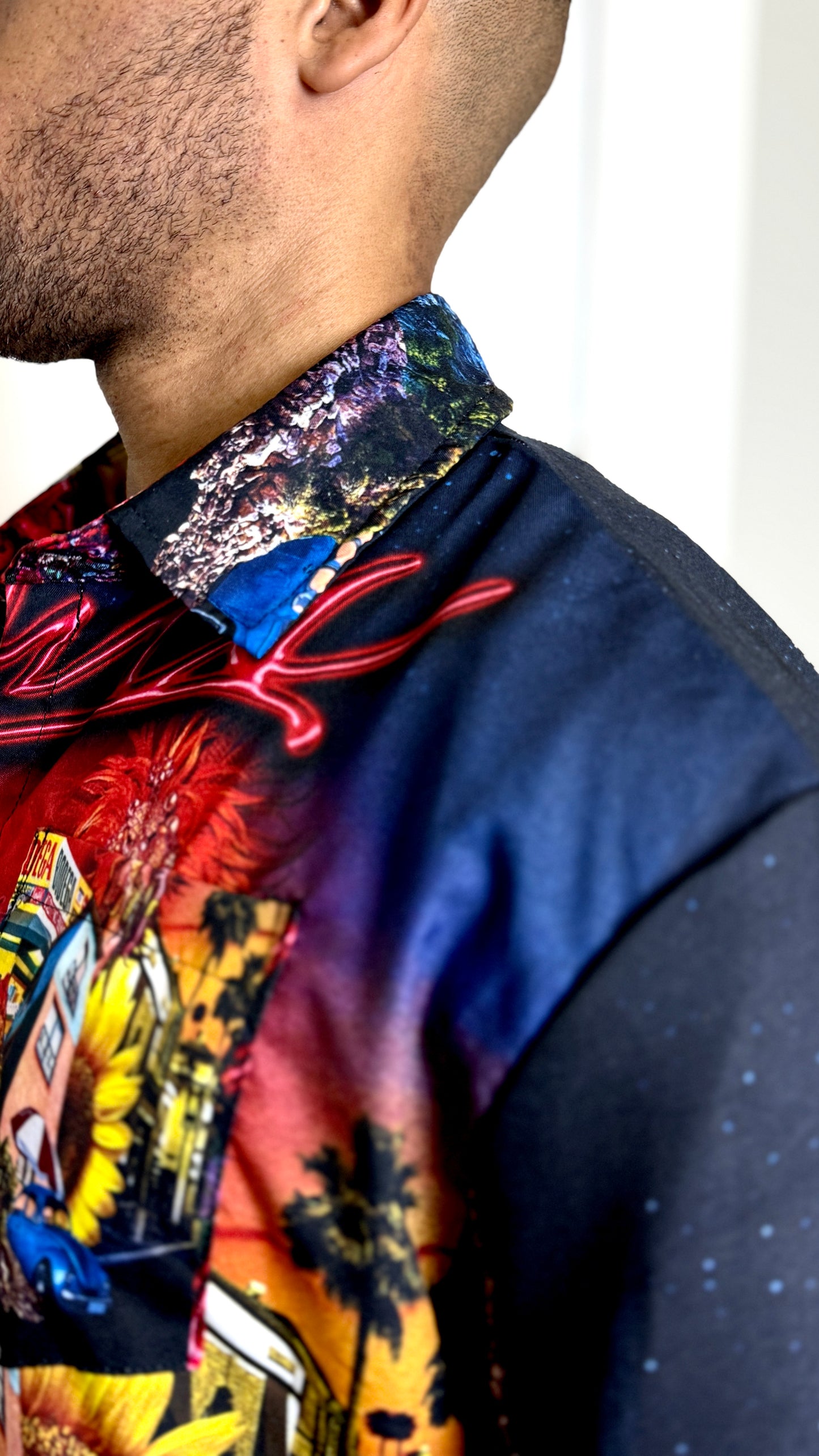 1. Latin Nights Button Up
