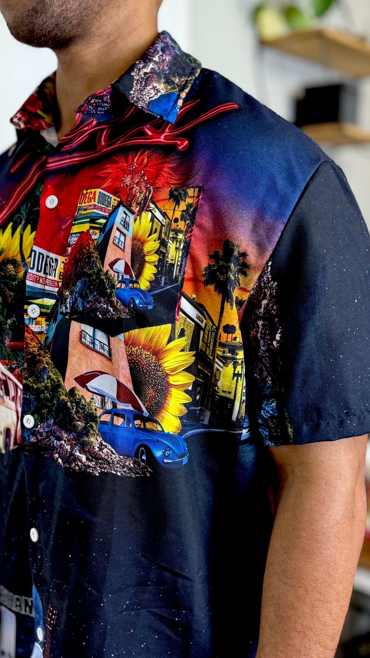 1. Latin Nights Button Up