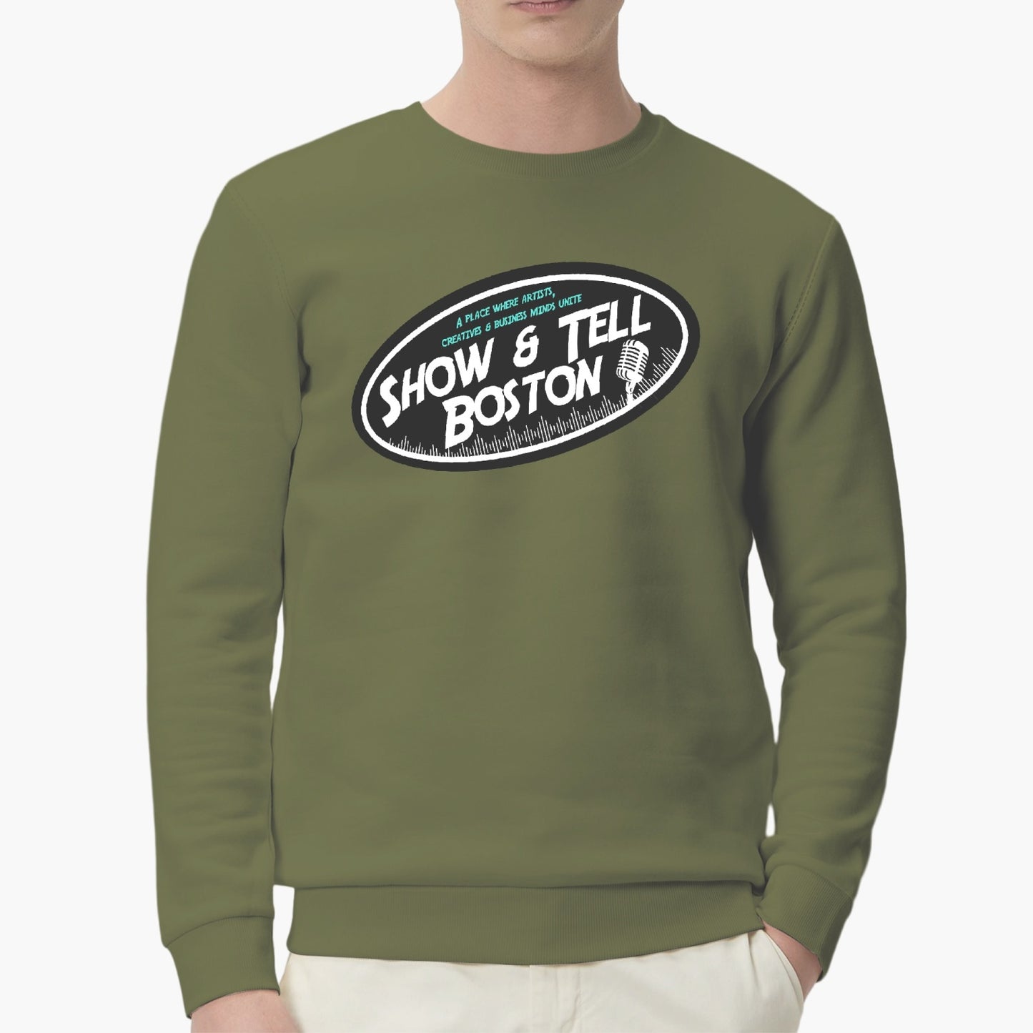 8. Show & Tell Logo Sweatshirt